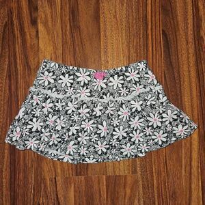 5 for $25 Jumping Beans Black and White Floral Skort Toddler Size 3T